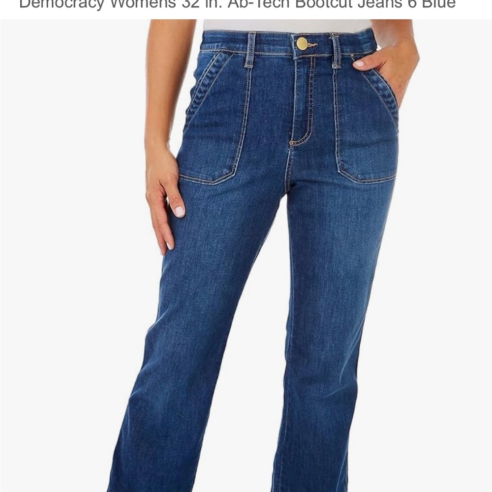 Democracy Women's Blue Bootcut Jeans